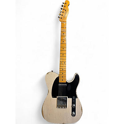 Used Fender 50S RELIC TELECASTER CUSTOM SHOP Antique White Solid Body Electric Guitar