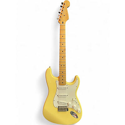 Used Fender 50Th Anniversary Standard Stratocaster Butterscotch Solid Body Electric Guitar