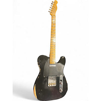 Used Fender 50s telecaster relic pc Black Solid Body Electric Guitar