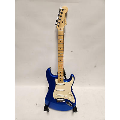 Fender Used Fender 50th Anniversary American Stratocaster Chrome Blue Solid Body Electric Guitar