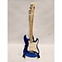 Used Fender Used Fender 50th Anniversary American Stratocaster Chrome Blue Solid Body Electric Guitar Chrome Blue