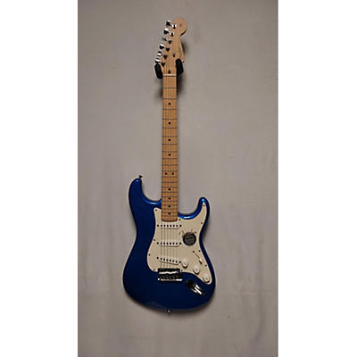 Fender Used Fender 50th Anniversary American Stratocaster Chrome Blue Solid Body Electric Guitar