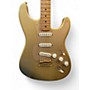 Used Fender 50th Anniversary American Stratocaster Gold Solid Body Electric Guitar Gold