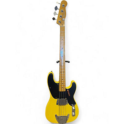 Used Fender 51 pbass reissue  blonde Electric Bass Guitar