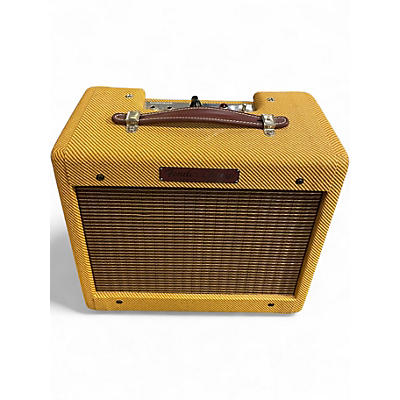 Used Fender 57 Custom Champ 5W 1x8 Lacquered Tweed Tube Guitar Combo Amp