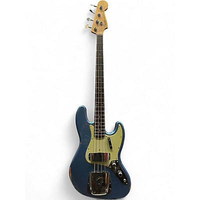 Used Fender 60 J Lake Placid Blue Electric Bass Guitar