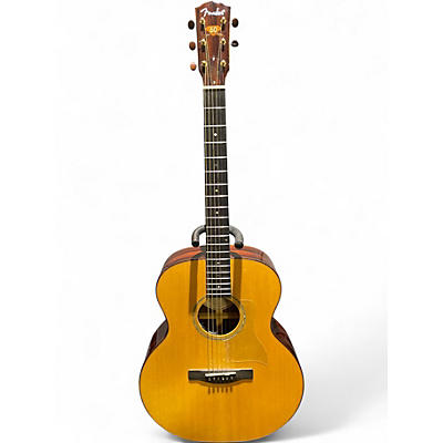 Used Fender 60TH ANNIVERSARY COCOBOLO esm-60 NATURAL Acoustic Electric Guitar