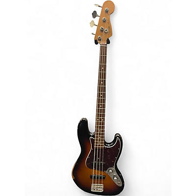 Used Fender 60TH ANNIVERSARY ROADWORN JAZZBASS Sunburst Electric Bass Guitar