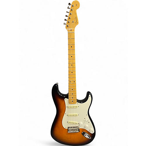 Used Fender 60th Anniversary 1954 American Vintage Stratocaster 2 Color Sunburst Solid Body Electric Guitar 2 Color Sunburst