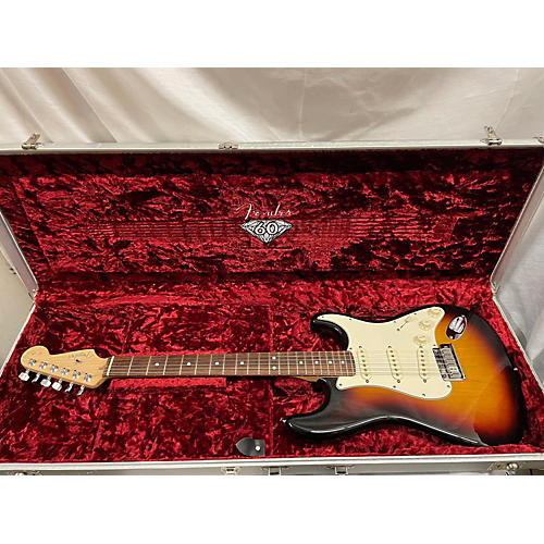 Fender Used Fender 60th Anniversary American Standard Stratocaster 2 Color Sunburst Solid Body Electric Guitar 2 Color Sunburst