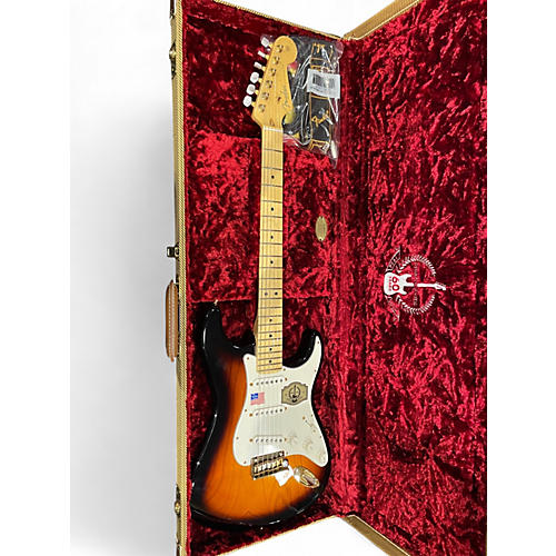 Used Fender 60th Anniversary American Standard Stratocaster 3 Color Sunburst Solid Body Electric Guitar 3 Color Sunburst