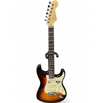 Used Fender 60th Anniversary American Standard Stratocaster 3 Color Sunburst Solid Body Electric Guitar