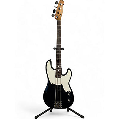 Fender Used Fender 60th Anniversary Precision Bass Black and White Electric Bass Guitar