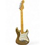 Used Fender 60th Anniversary Stratocaster Gold Solid Body Electric Guitar Gold