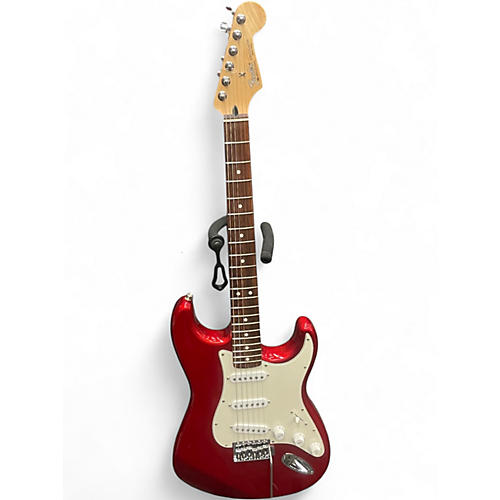 Used Fender 60th Anniversary Stratocaster RED Solid Body Electric Guitar RED
