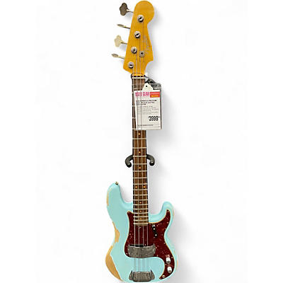 Used Fender 63 Precision Bass JRN Blue Electric Bass Guitar