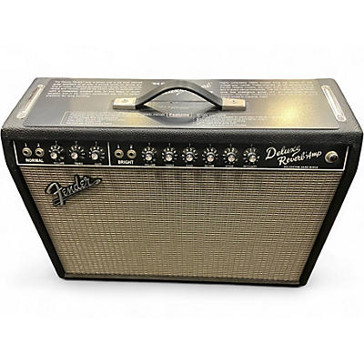 Used Fender 64 Custom Deluxe Reverb Hand Wired Tube Guitar Combo Amp