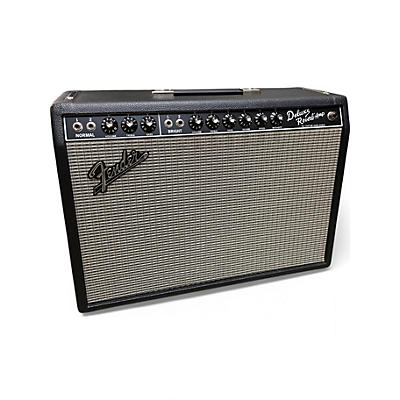 Used Fender 64 Custom Deluxe Reverb Tube Guitar Combo Amp