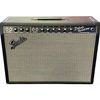 Used Fender 64 Custom Deluxe Reverb Tube Guitar Combo Amp