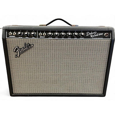 Used Fender '64 Custom Hand-Wired Deluxe Reverb Tube Guitar Combo Amp