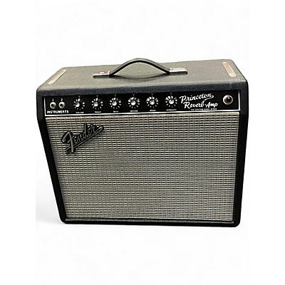 Used Fender '64 Custom Princeton Reverb 12W 1x10 Hand Wired Tube Guitar Combo Amp
