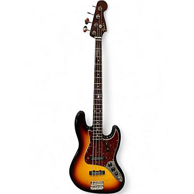 Used Fender 64 J BASS RW NECK 2 Color Sunburst Electric Bass Guitar