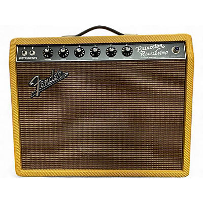 Used Fender 65 PRINCETON REVERB 1X10 12W Tube Guitar Combo Amp