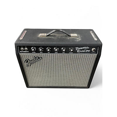 Used Fender 65 Princeton Reverb 1x10 15W Tube Guitar Combo Amp