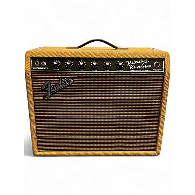 Used Fender 65 Princeton Reverb 1x10 15W Tube Guitar Combo Amp
