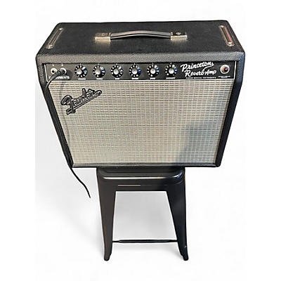 Used Fender 65 Princeton Reverb 1x10 15W Tube Guitar Combo Amp