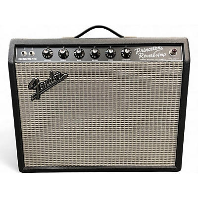 Used Fender 65 Princeton Reverb 1x10 15W Tube Guitar Combo Amp