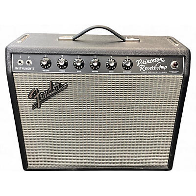 Used Fender 65 Princeton Reverb 1x10 15W Tube Guitar Combo Amp