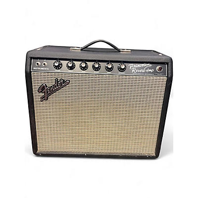Used Fender 65 Princeton Reverb 1x10 15W Tube Guitar Combo Amp