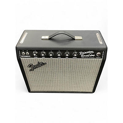 Used Fender 65 Princeton Reverb 1x10 15W Tube Guitar Combo Amp