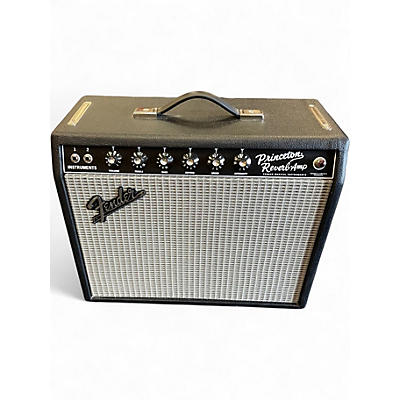 Used Fender 65 Princeton Reverb 1x10 15W Tube Guitar Combo Amp