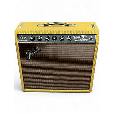 Used Fender 65 Princeton Reverb 1x10 15W Tube Guitar Combo Amp