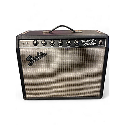 Used Fender 65 Princeton Reverb 1x10 15W Tube Guitar Combo Amp