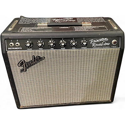 Used Fender 65 Princeton Reverb 1x10 15W Tube Guitar Combo Amp