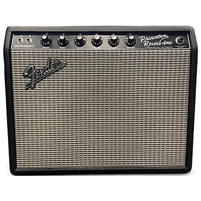 Used Fender 65 Princeton Reverb 1x10 15W Tube Guitar Combo Amp