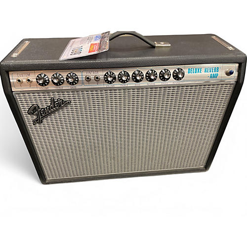 Used Fender 68 CUSTOM DELUXE REVERB Tube Guitar Combo Amp