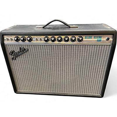 Used Fender 68 CUSTOM DELUXE REVERB Tube Guitar Combo Amp