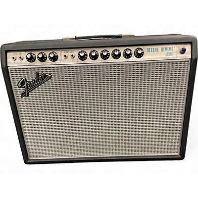 Used Fender 68 CUSTOM DELUXE REVERB Tube Guitar Combo Amp