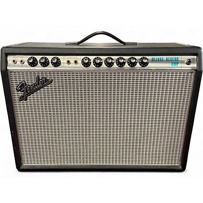 Used Fender 68 CUSTOM DELUXE REVERB Tube Guitar Combo Amp