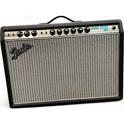 Used Fender 68 CUSTOM DELUXE REVERB Tube Guitar Combo Amp
