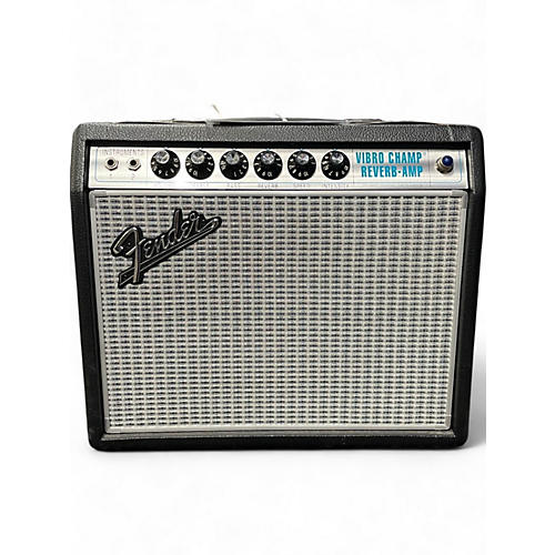 Fender Used Fender 68 CUSTOM VIBRO CHAMP REVERB Tube Guitar Combo Amp