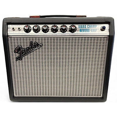 Used Fender 68 CUSTOM VIBRO CHAMP REVERB Tube Guitar Combo Amp