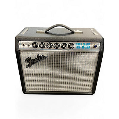 Used Fender 68 CUSTOM VIBROCHAMP REVERB Tube Guitar Combo Amp