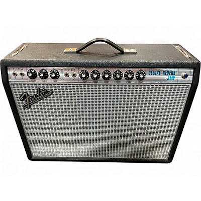 Used Fender 68 Custom Deluxe Reverb Tube Guitar Combo Amp