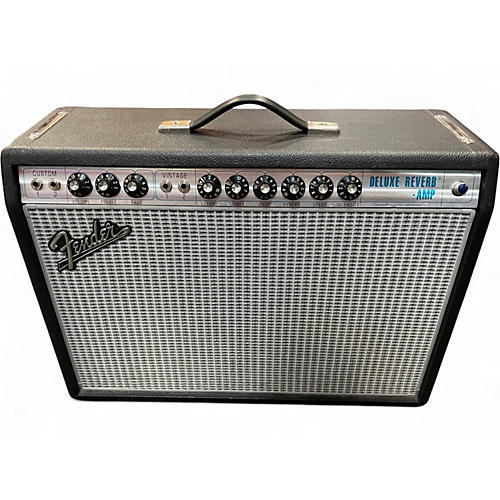 Used Fender 68 Custom Deluxe Reverb Tube Guitar Combo Amp