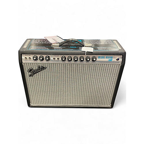 Used Fender '68 Custom Deluxe Reverb Tube Guitar Combo Amp